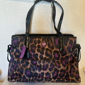 Coach bag and matching wallet